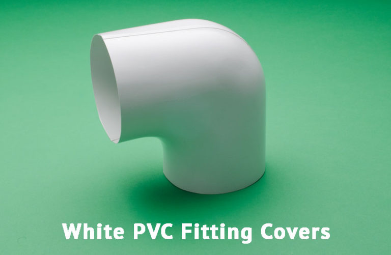 White PVC Fitting Covers - Speedline Corporation